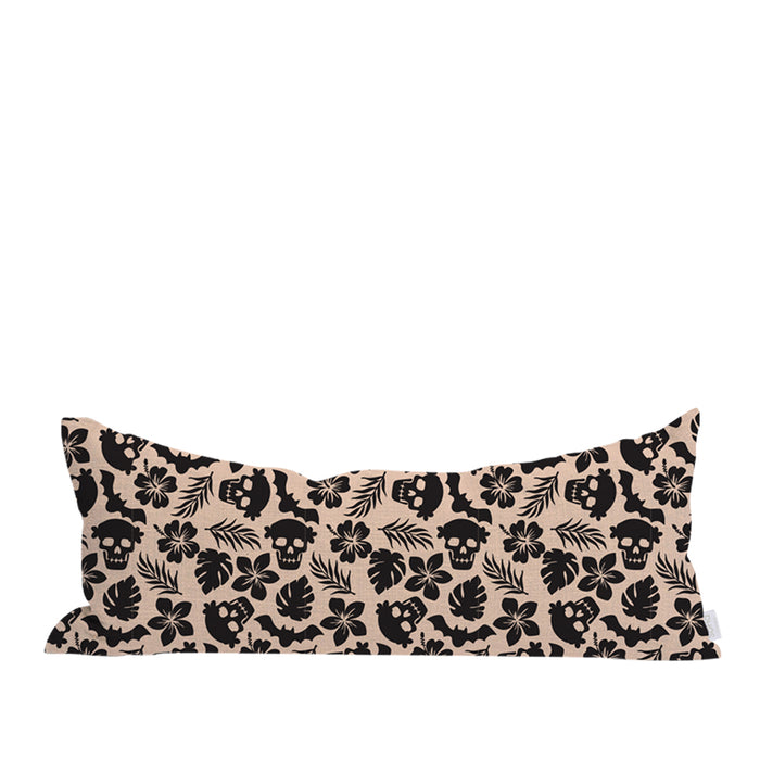 12x36in Petal Skull Pillow Cover