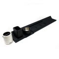 1980s Black Segmenti Office Set by Michele De Lucchi for Kartell