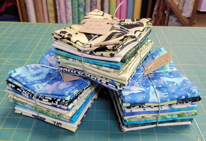 2024 AISH - Iowa Toss Batik Fabric Fat Quarter Bundle  by Island Batiks