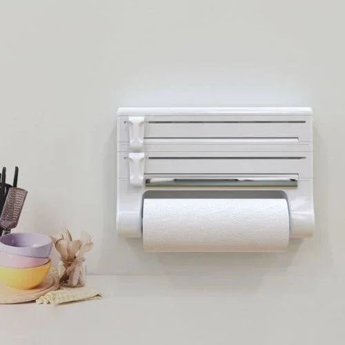 Primanova roll holder contents and components flat lay