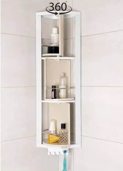 Primanova bathroom shelf Plastic close-up detail