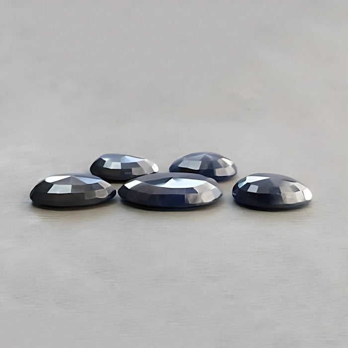 46.30cts Blue Sheen Sapphire Gemstone Normal Cut Natural Untreated Egg Shape