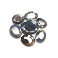 blue sapphire egg shape faceted cut