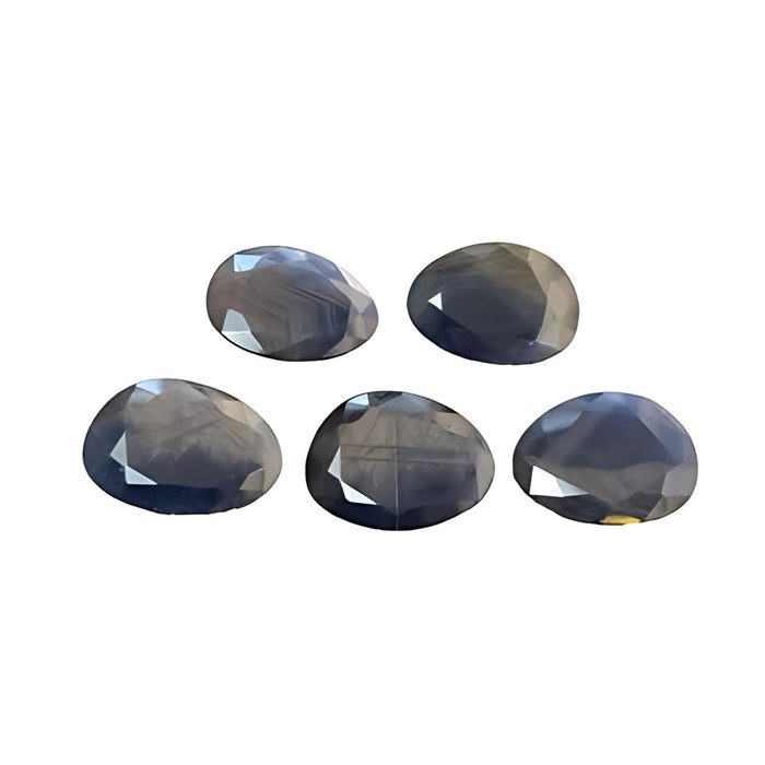 48.80cts Blue Sheen Sapphire Gemstone Normal Cut Natural Untreated Egg Shape