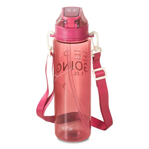 Sports Water Bottle 1 Liters Plastic EYUN close-up detail