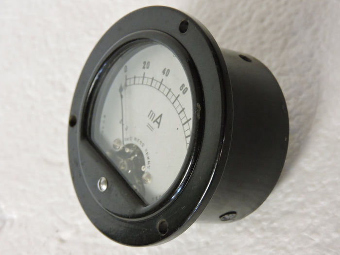 Ammeter, 100mA, WWII Japanese Navy Aircraft
