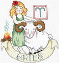 Aries Counted Cross Stitch Leaflet