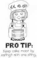 Bakers Pro Tip Counted Cross Stitch Leaflet