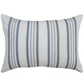 BASSE WHITE STRIPE MODERN CRAFT THROW PILLOW