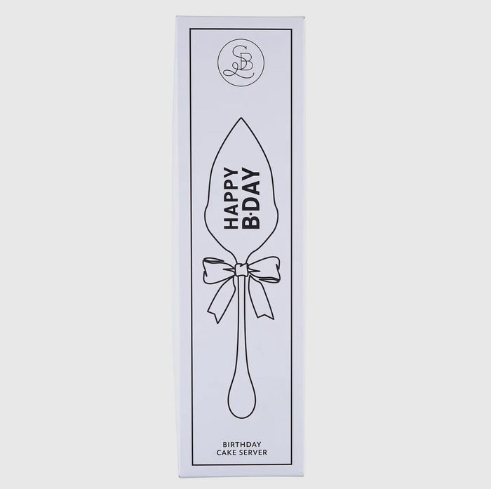 Birthday Cake Server - Happy B-day
