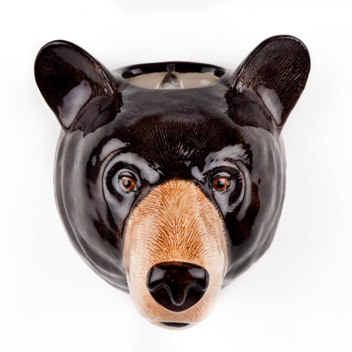 Black Bear Vase