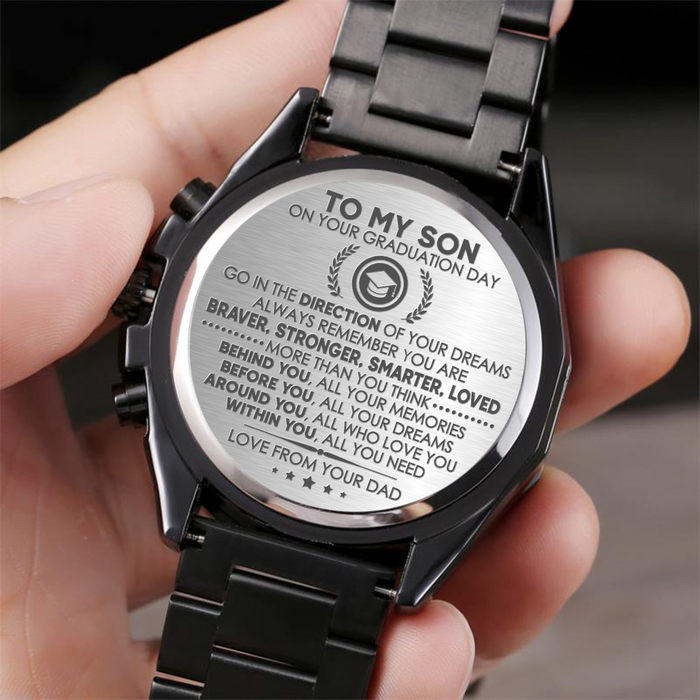 Black Watch for Son on graduation day- Go in the direction of your dreams - JWshinee