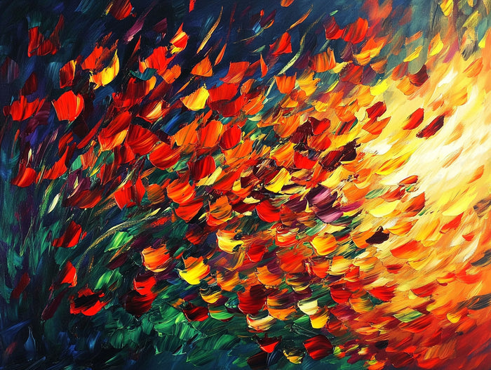 Blossoms of Fire and Light