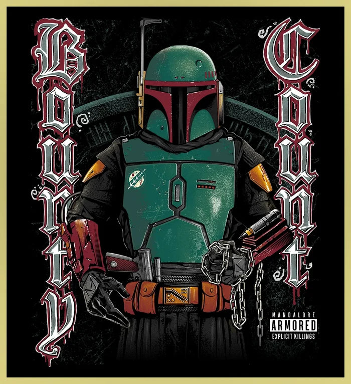 BOBA FETT - BODY COUNT HEAVY METAL TURBO HOODIE!