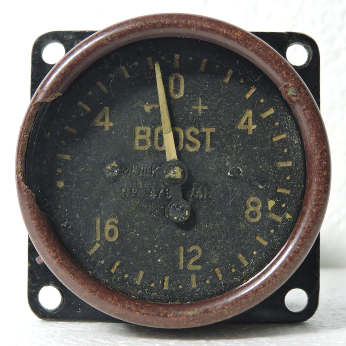 Boost Pressure Gauge, -7 to 16 PSI, Mk IIIK