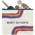 Born To Shine Zipper Wallet