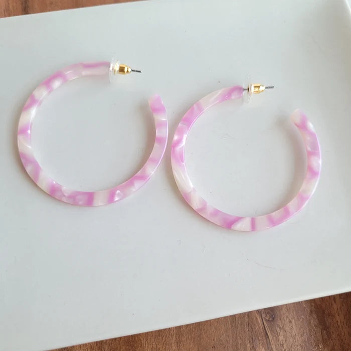 Cameron Hoops - Bubblegum Pink