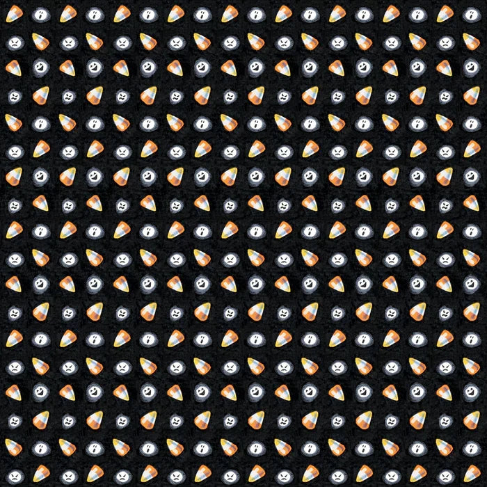 Candy Corn Ghouls Fabric