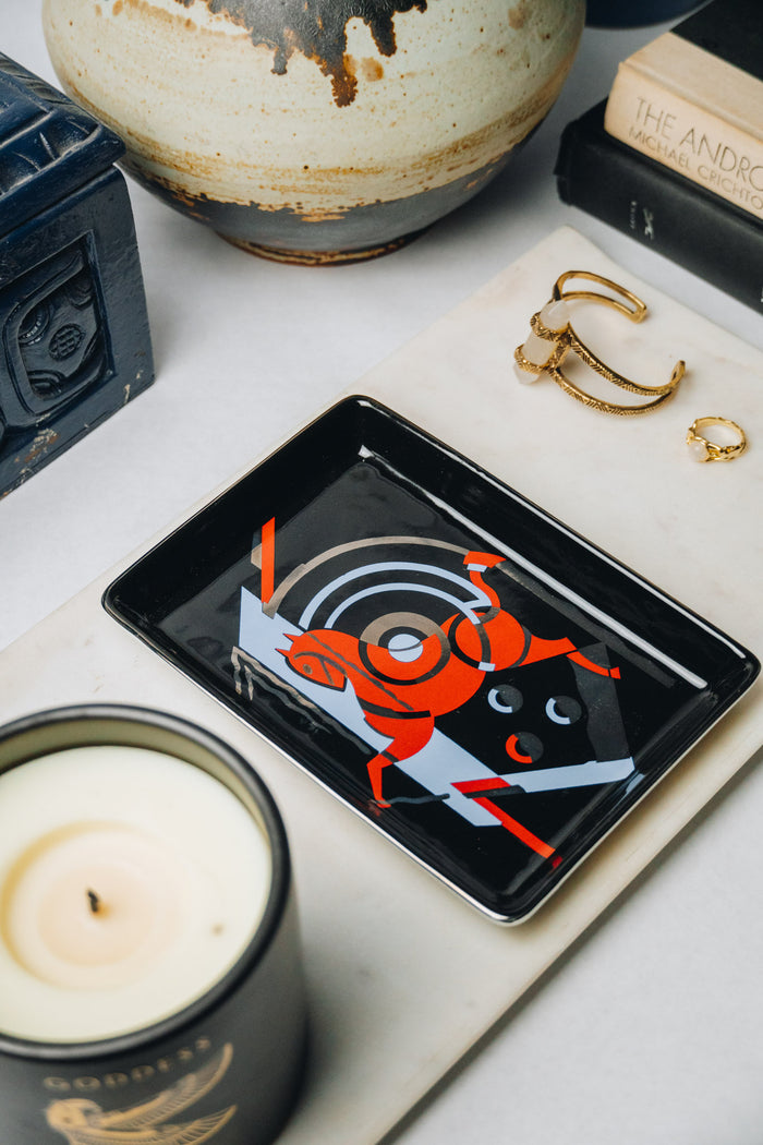 Stallion Ceramic Tray