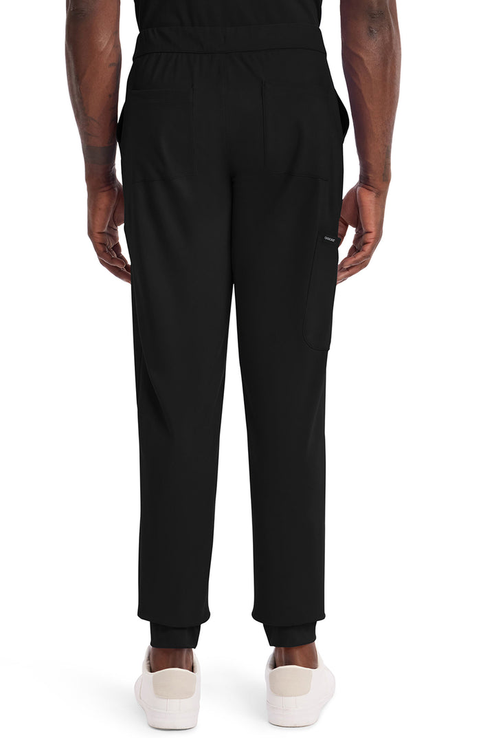 Men's Scrub Pants Joggers Black Cherokee Achieve MDF Instruments CK034