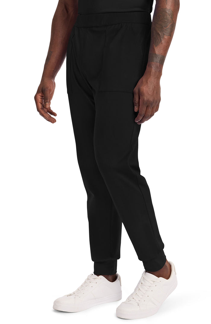 Men's Scrub Pants Joggers Black Cherokee Achieve MDF Instruments CK034