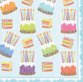 Cocktail Napkins -Cake Frosting