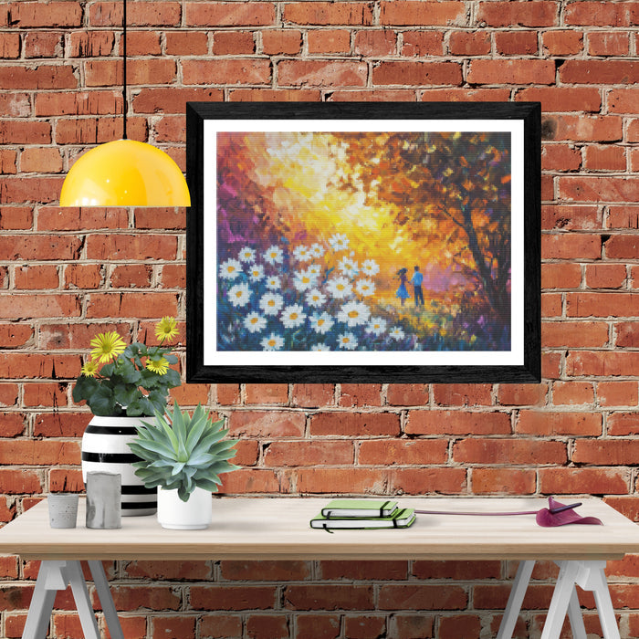 Dancing Daisies at Dawn