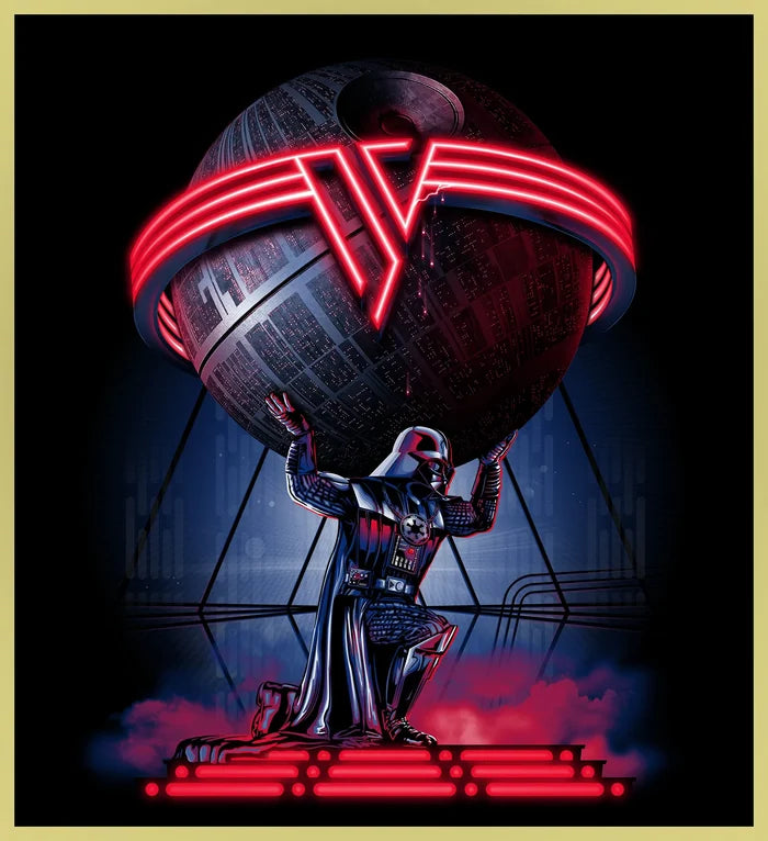 DARTH VADER 5150 - VAN HALEN HEAVY METAL TURBO HOODIE!