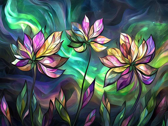 Dazzling Aurora Blossoms