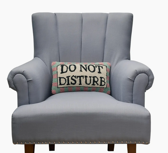 Do Not Disturb Hook Pillow