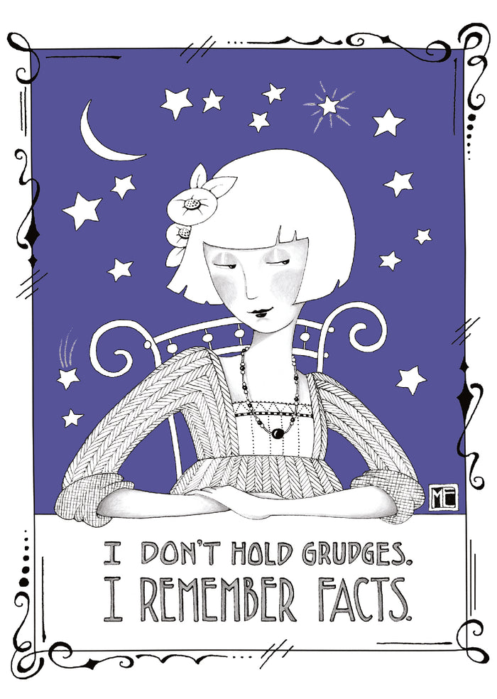 Don't Hold Grudges Card