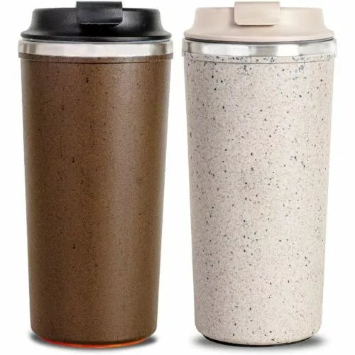 Thermal Mug 500 ml Stainless Steel Primostore close-up detail