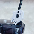 Drippy Ghostie Straw Buddy | 3D Printed Straw Topper