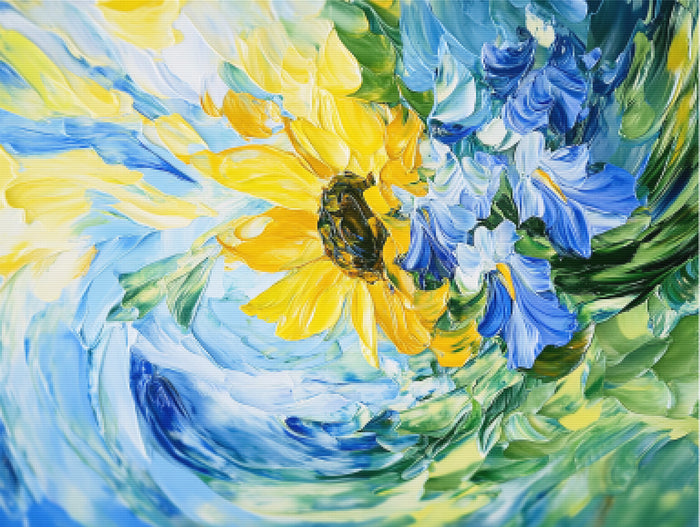 Dynamic Whirling Blossoms