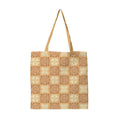 Earthy Quilt Orange Tote Bag