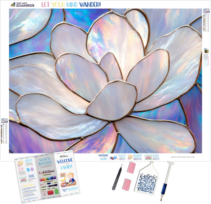 Elegant Crystal Petals
