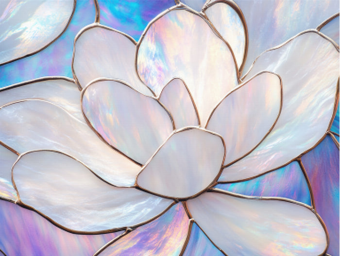 Elegant Crystal Petals