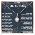 "Elegant Quinceañera Gifts Necklace for the Special Young Lady in Your Life"