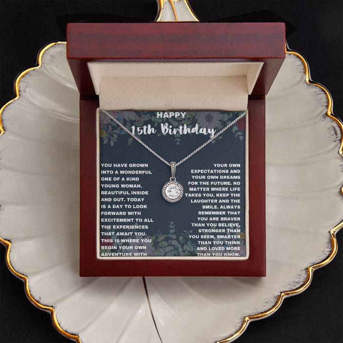 "Elegant Quinceañera Gifts Necklace for the Special Young Lady in Your Life"