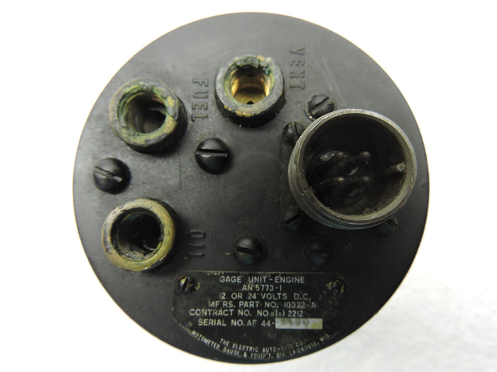 Engine Gage Unit for US Army Air Force & Navy Fighters, 1944, AN-5773-1