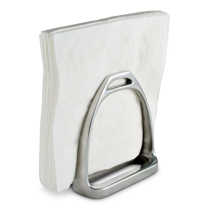 Arthur Court Equestrian Stirrup Napkin Holder  Product Image