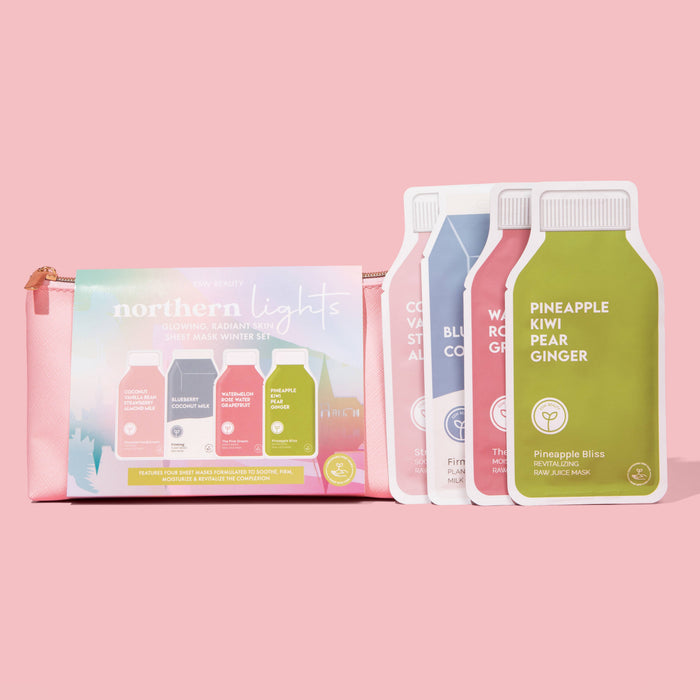 ESW Northern Lights Glowing, Radiant Skin Sheet Mask Set