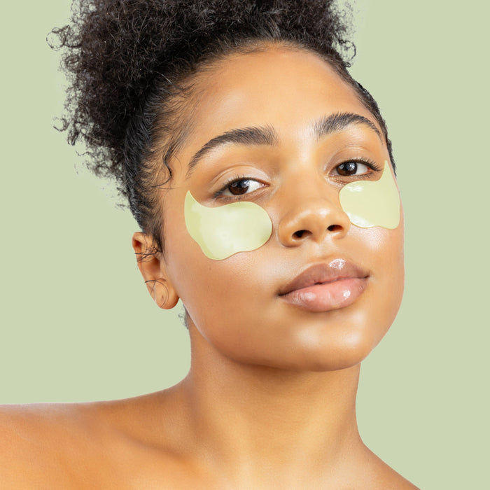 ESW Strawberry Matcha Latte Depuffing & Hydrating Eye Patches