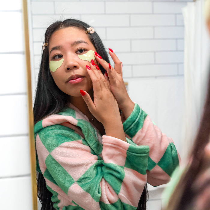 ESW Strawberry Matcha Latte Depuffing & Hydrating Eye Patches