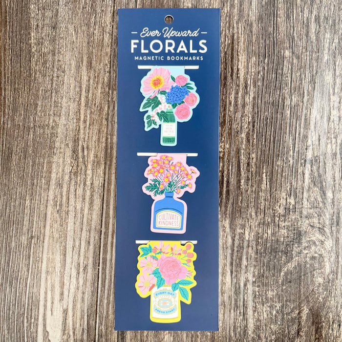 Ever Upward Florals Shaped Magnetic Bookmarks - Lyla's: Clothing & Gifts - Online and Rockwall Texas Boutique