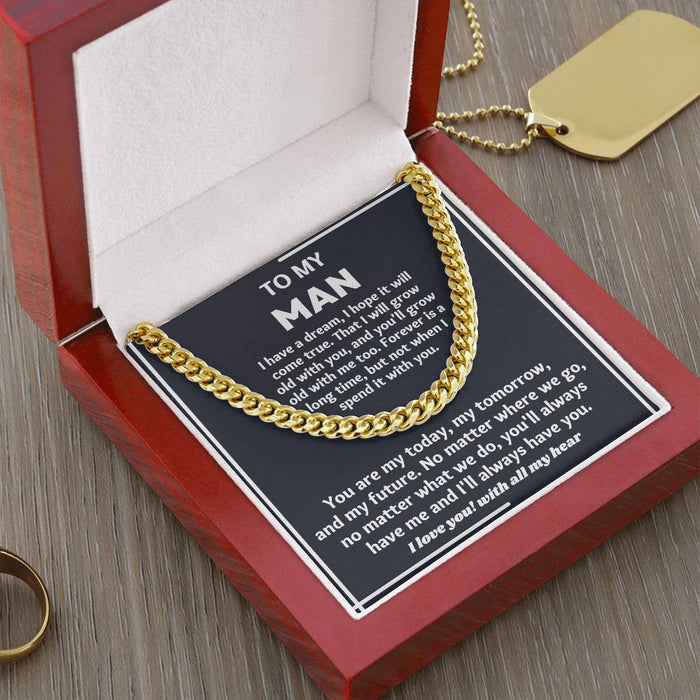 14K Yellow Gold Finish / Luxury Box
