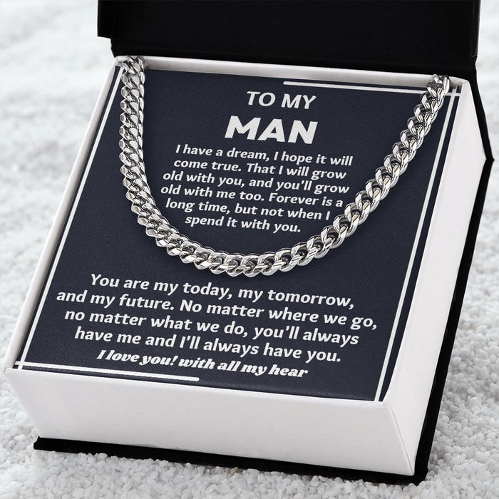 "Express Your Love with These Thoughtful 2-Year Anniversary Gifts for Him Necklace"