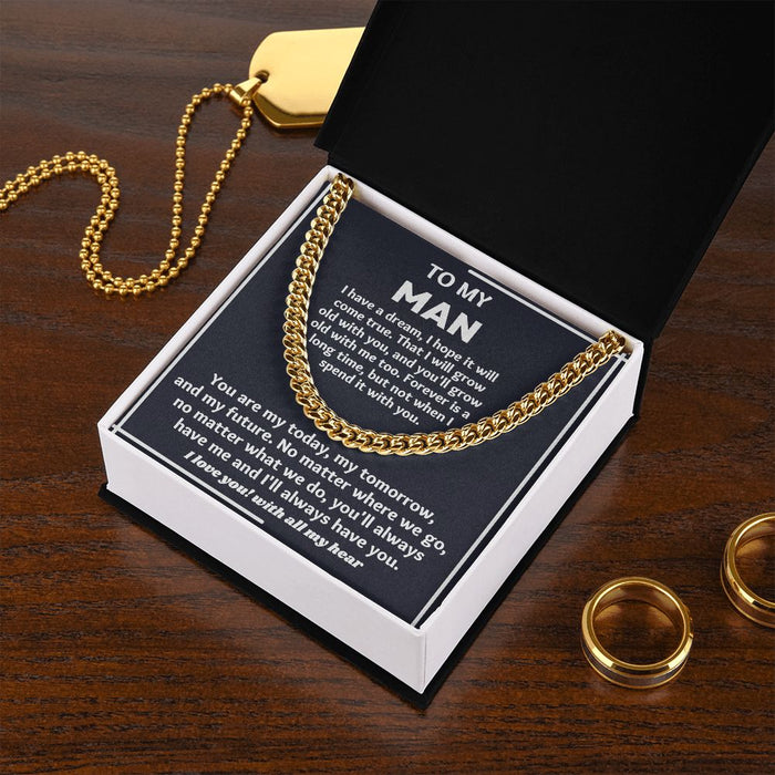 "Express Your Love with These Thoughtful 2-Year Anniversary Gifts for Him Necklace"