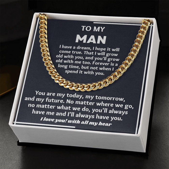 "Express Your Love with These Thoughtful 2-Year Anniversary Gifts for Him Necklace"