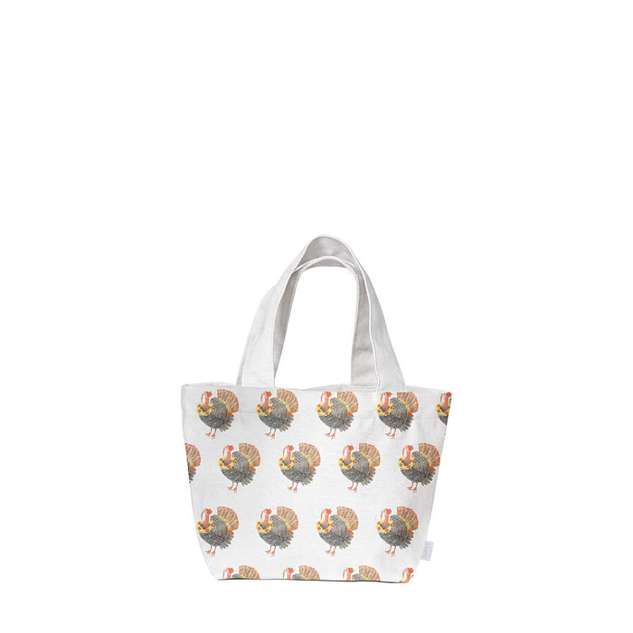 Festive Feather Short Tote Bag